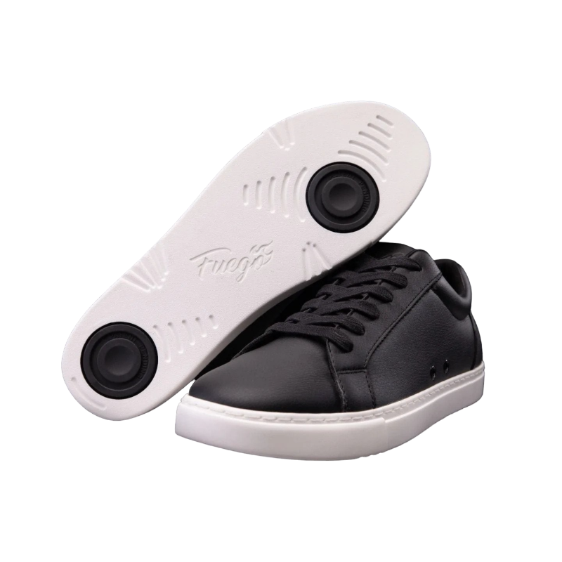 Fuego 一度はいただけ　ダンススニーカー ローカット　ブラック Fuego Dance Sneaker Black Low Top – Chicago Dance Supply