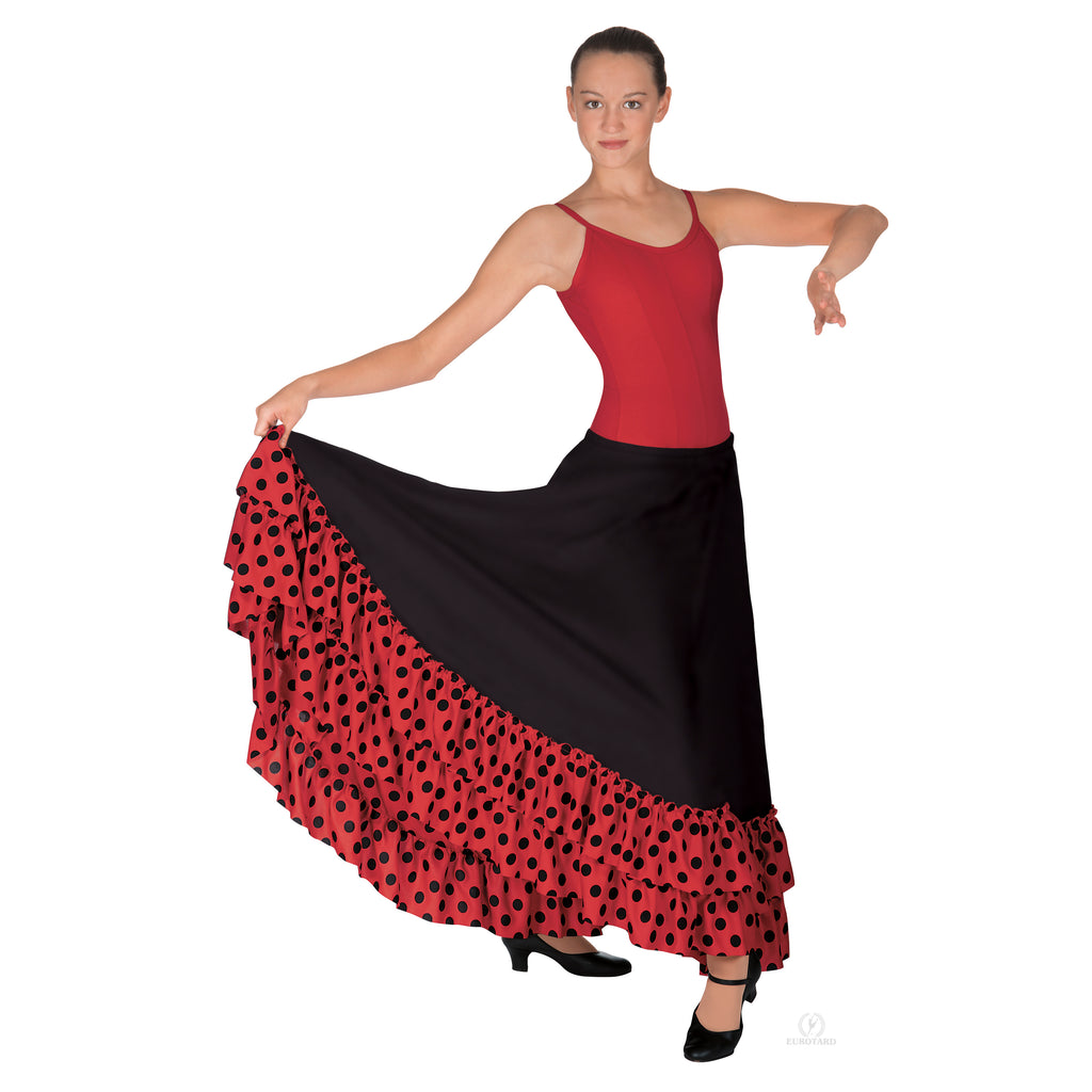 Eurotard Double Ruffle Flamenco Skirt
