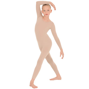 Eurotard Unisex Long Sleeve Cotton Lycra Unitard Youth