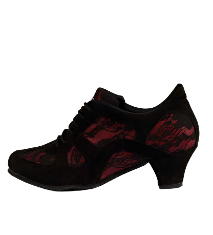 Black & Red Lace DNI Rocio