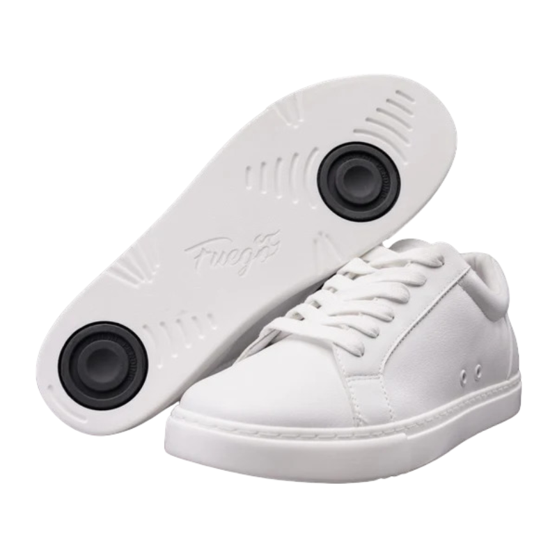 Fuego Dance Sneaker White Low Top Chicago Dance Supply